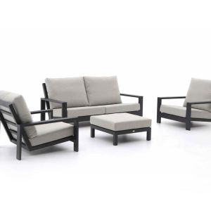 Bellagio Vezzano Sessel-Sofa Lounge-Set 4-teilig