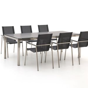 Bernstein Mainz/Freiburg 220 cm Gartenmöbel-Set 7-teilig