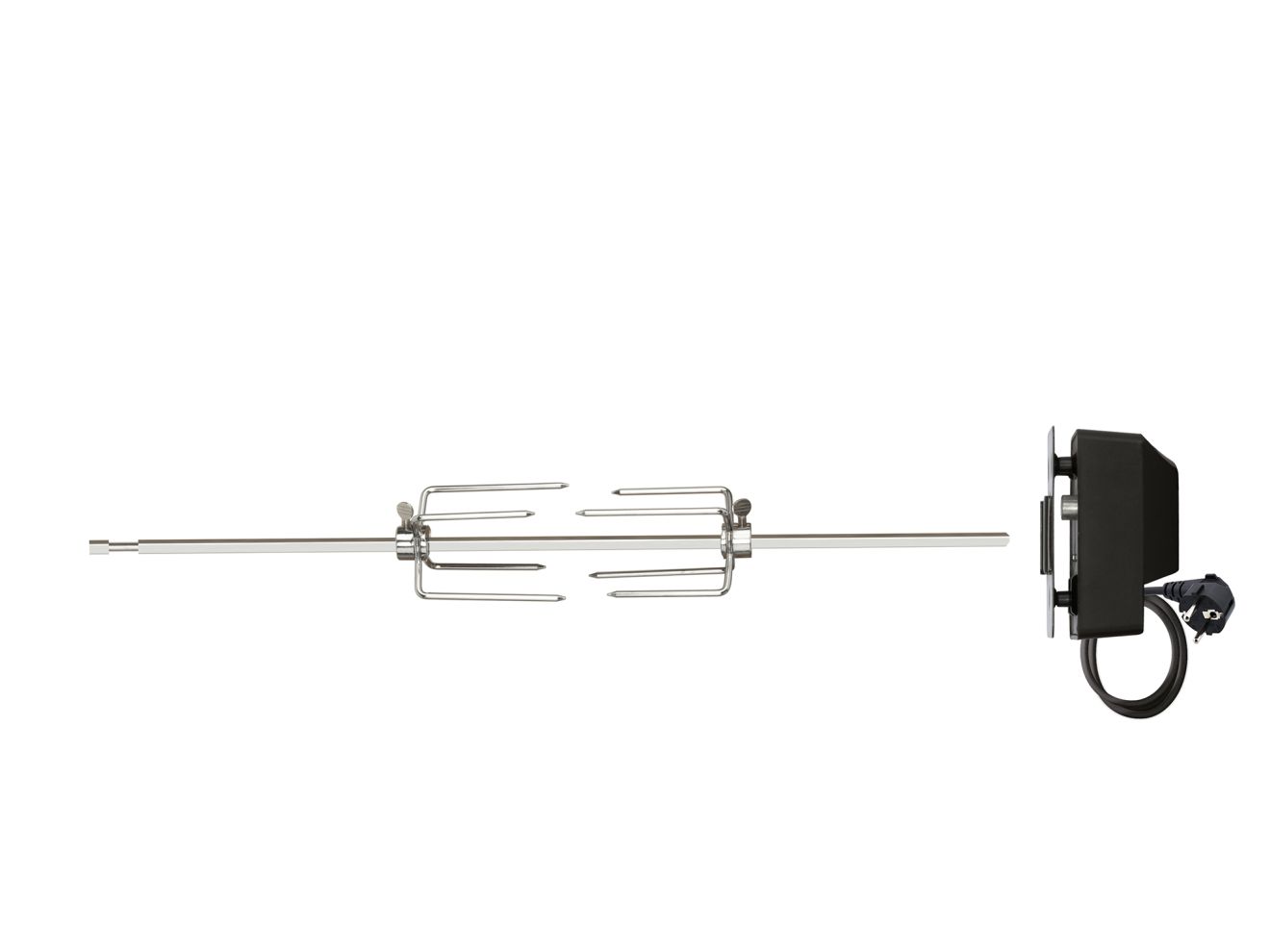 Boretti Grill Drehspieß 9x81x16 cm für Leonardo 2B