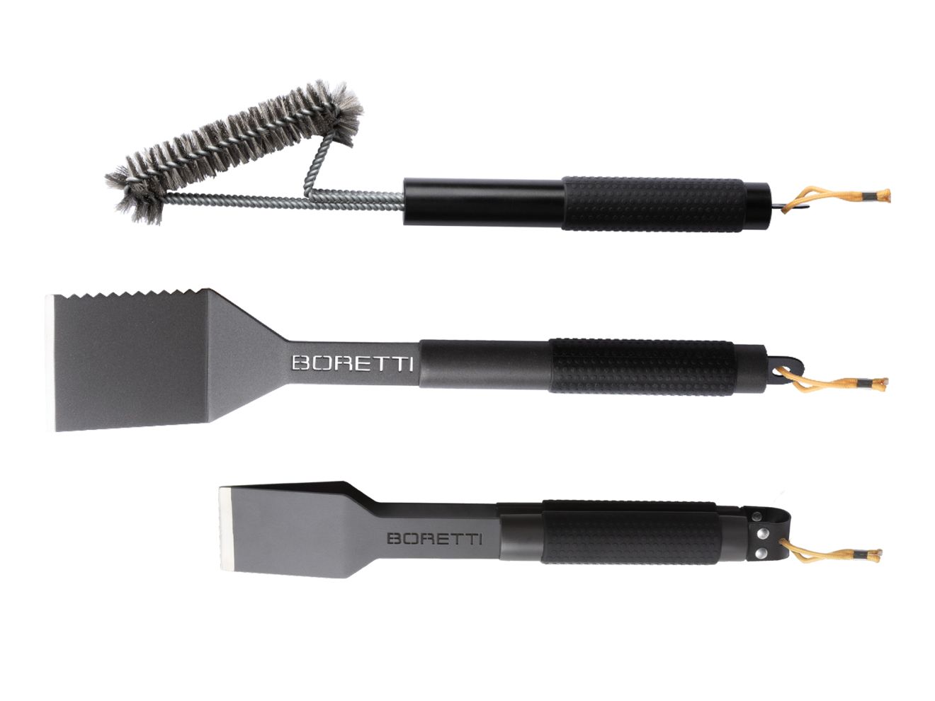 Boretti Grill Grillwerkzeugset 3-teilig (Zange kompakt