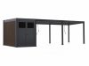 Cedrino Pergola 600x300x255 cm inkl. Stauraum 300x200 cm