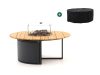 Cosiloft Lounge Feuertisch ø 120 cm (H: 50 cm)