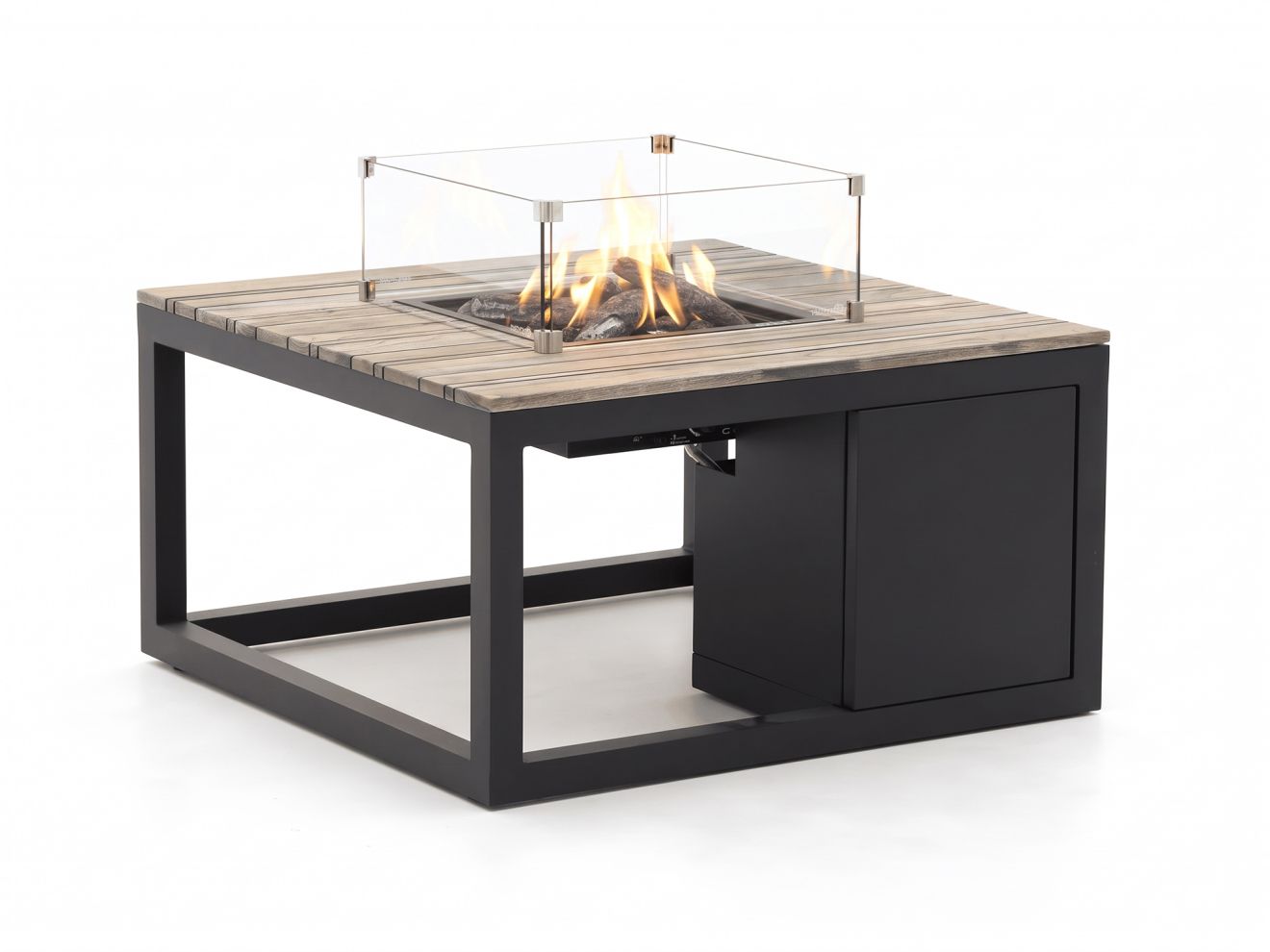 Cosiraw Lounge Feuertisch 100x100x55 cm