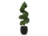 Designplants/Luca Lifestyle Buchsbaum Spirale Kunstbaum (h:140 cm) mit Grigio Balloon Blumentopf