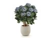 Designplants/Luca Lifestyle Hortensie Kunstpflanze (h:80 cm) mit Grigio Balloon Blumentopf