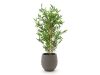 Designplants/Luca Lifestyle Japanischer Bambus Kunstpflanze (h:90 cm) mit Bordo Balloon Blumentopf