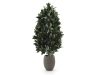 Designplants/Luca Lifestyle Lorbeer Pyramide Kunstpflanze (h:150 cm) mit Bordo Tall Balloon Blumentopf