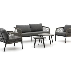Forza Magra Sessel-Sofa Lounge-Set 5-teilig