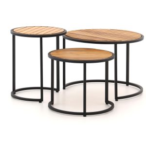 Forza Mosi Beistelltisch Outdoor 3-teilig