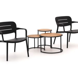 Forza Pazzia Lounge Balkonmӧbel-Set 5-teilig