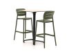 Forza Pazzia/Canzo 70 cm Gartenbar-Set  3-teilig stapelbar verstellbar