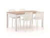 Forza Ripi/Fidenza 160 cm Gartenmöbel-Set 5-Teilig Stapelbar