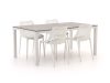 Forza Ripi/Fidenza 183 cm Gartenmöbel-Set 5-teilig stapelbar