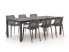 Forza Ripi/Fidenza 220 cm Gartenmöbel-Set 7-teilig stapelbar