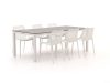 Forza Ripi/Fidenza 220 cm Gartenmöbel-Set 7-teilig stapelbar