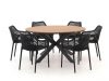 Forza Ripi/Fidenza ø 149 cm Gartenmöbel-Set 7-teilig stapelbar