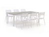 Forza Vico/Fidenza 220 cm Gartenmöbel-Set 7-teilig stapelbar