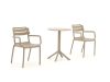 Forza Vico/Rieti ø 60 cm Balkon-Set 3-teilig