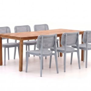 Forza Xitta/Liverpool 210 cm Gartenmöbel-Set 7-teilig