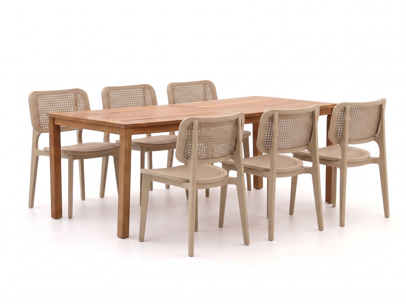 Forza Xitta/Liverpool 210 cm Gartenmöbel-Set 7-teilig