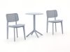 Forza Xitta/Rieti ø 60 cm Balkon-Set 3-teilig