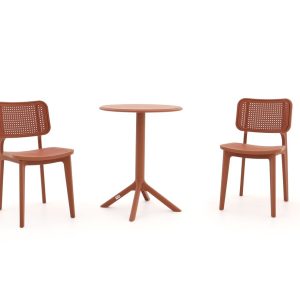 Forza Xitta/Rieti ø 60 cm Balkon-Set 3-teilig