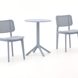 Forza Xitta/Rieti ø 60 cm Balkon-Set 3-teilig