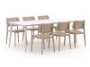 Forza Xitta/Sora 220 cm Gartenmöbel-Set 7-teilig