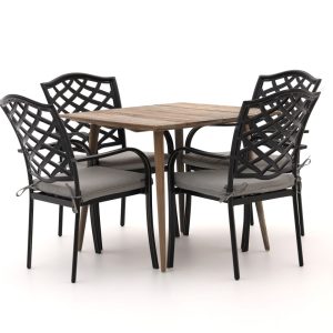 Hartman Berkeley/ROUGH-K 90 cm Gartenmöbel-Set 5-teilig