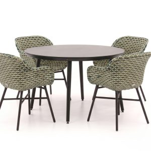 Hartman Delphine/Sophie Studio ø 128 cm Gartenmöbel-Set 5-teilig