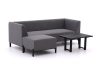 Hartman Dion Chaiselongue Lounge-Set 3-teilig