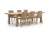 Hartman Flow/Almeria 280 cm Gartenmöbel-Set 7-teilig