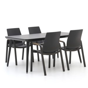 Hartman Flow/Sophie Studio 170 cm Gartenmöbel-Set 5-teilig