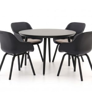 Hartman Le Soleil Element/Sophie Studio ø 128 cm Gartenmöbel-Set 5-teilig