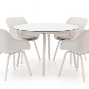 Hartman Le Soleil Element/Sophie Studio ø 128 cm Gartenmöbel-Set 5-teilig