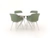 Hartman Le Soleil Element/Sora ø 127 cm Gartenmöbel-Set 5-teilig