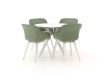 Hartman Le Soleil Element/Sora ø 90 cm Gartenmöbel-Set 5-teilig