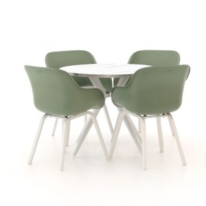 Hartman Le Soleil Element/Sora ø 90 cm Gartenmöbel-Set 5-teilig
