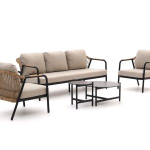 Hartman Nice Sessel-Sofa Lounge-Set 5-teilig