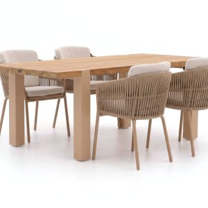 Hartman Sevilla/Almeria 200 cm Gartenmöbel-Set 5-teilig