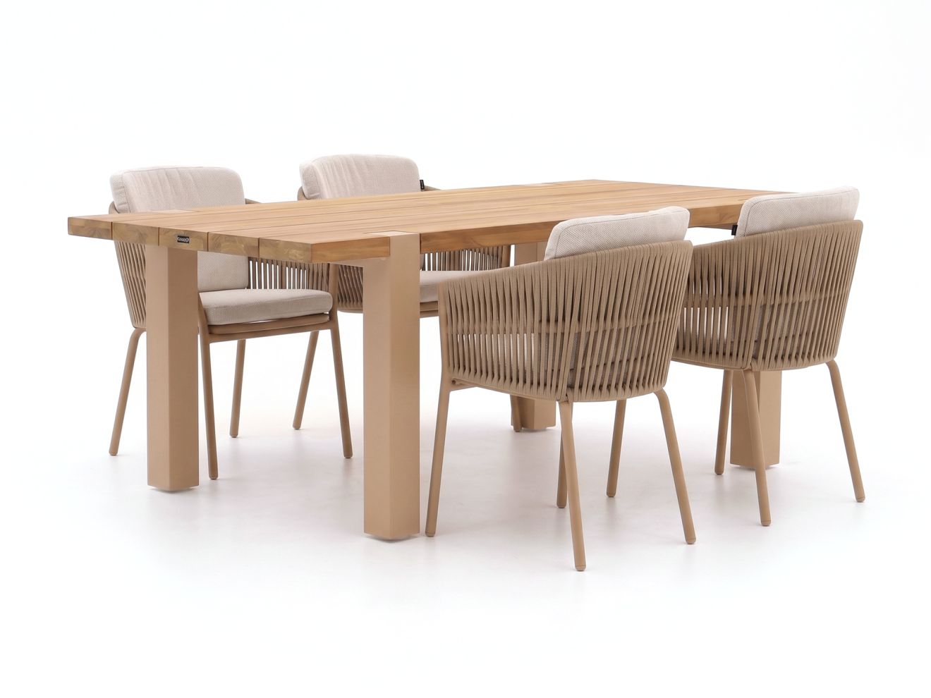 Hartman Sevilla/Almeria 200 cm Gartenmöbel-Set 5-teilig