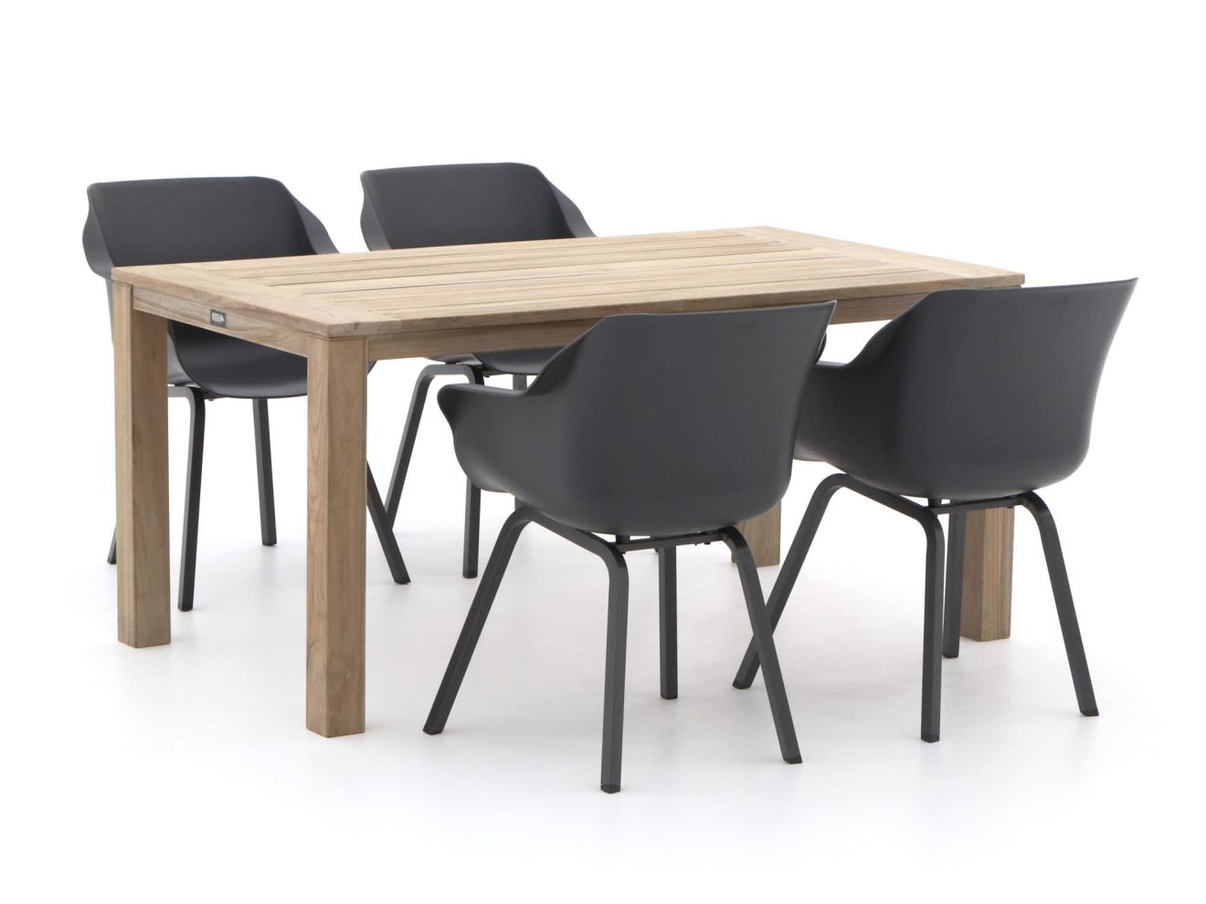 Hartman Sophie Element/ROUGH-S 160 cm Gartenmöbel-Set 5-teilig