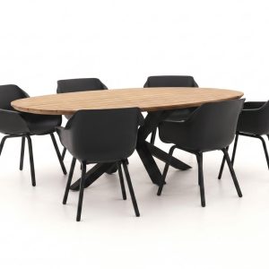 Hartman Sophie Element/Stephanie 240 cm Gartenmöbel-Set 7-teilig