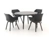Hartman Sophie Element/Studio ø 128 cm Gartenmöbel-Set 5-teilig