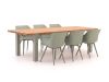 Hartman Sophie Studio/Almeria 280 cm Gartenmöbel-Set 7-teilig