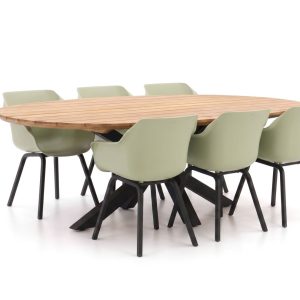 Hartman Sophie Studio/Stephanie 240 cm Gartenmöbel-Set 7-teilig