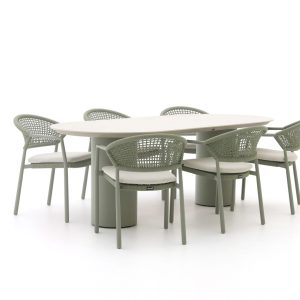 Hartman Taragona/Valencia 220 cm Gartenmöbel-Set 7-teilig