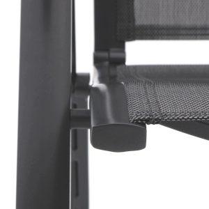 Hartman Troy/ROUGH-S 160 cm Gartenmöbel-Set 5-teilig verstellbar