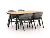 Hartman Tubb 185 cm Esstischgruppe 5-teilig verstellbar