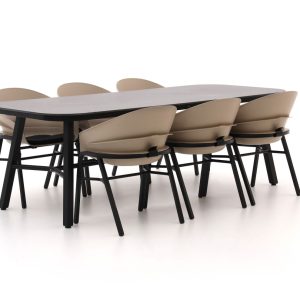 Hartman Tubb Gartenmöbel-Set 240 cm 7-teilig verstellbar